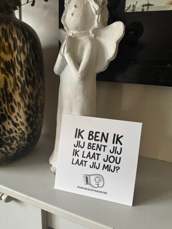Empowerment tegel IkbenNynke IkbenIk